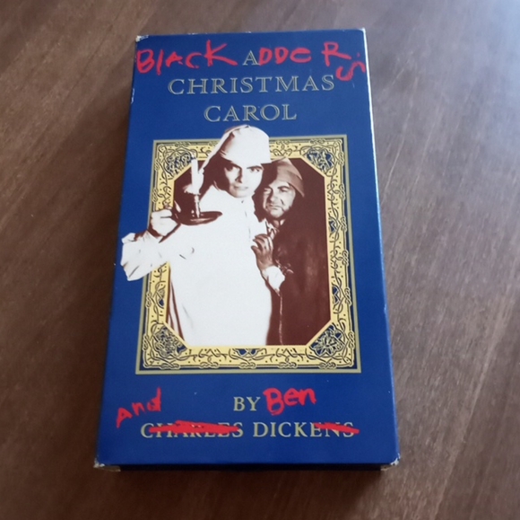 Blackadders in bed christmas carol